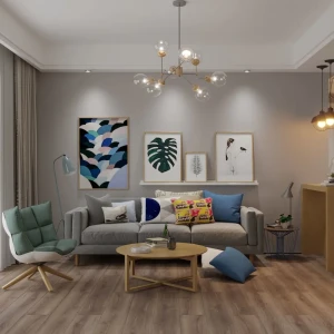 Ламинат «Дуб Ингвар» 33 класс толщина 8 мм с фаской 2.153 м²