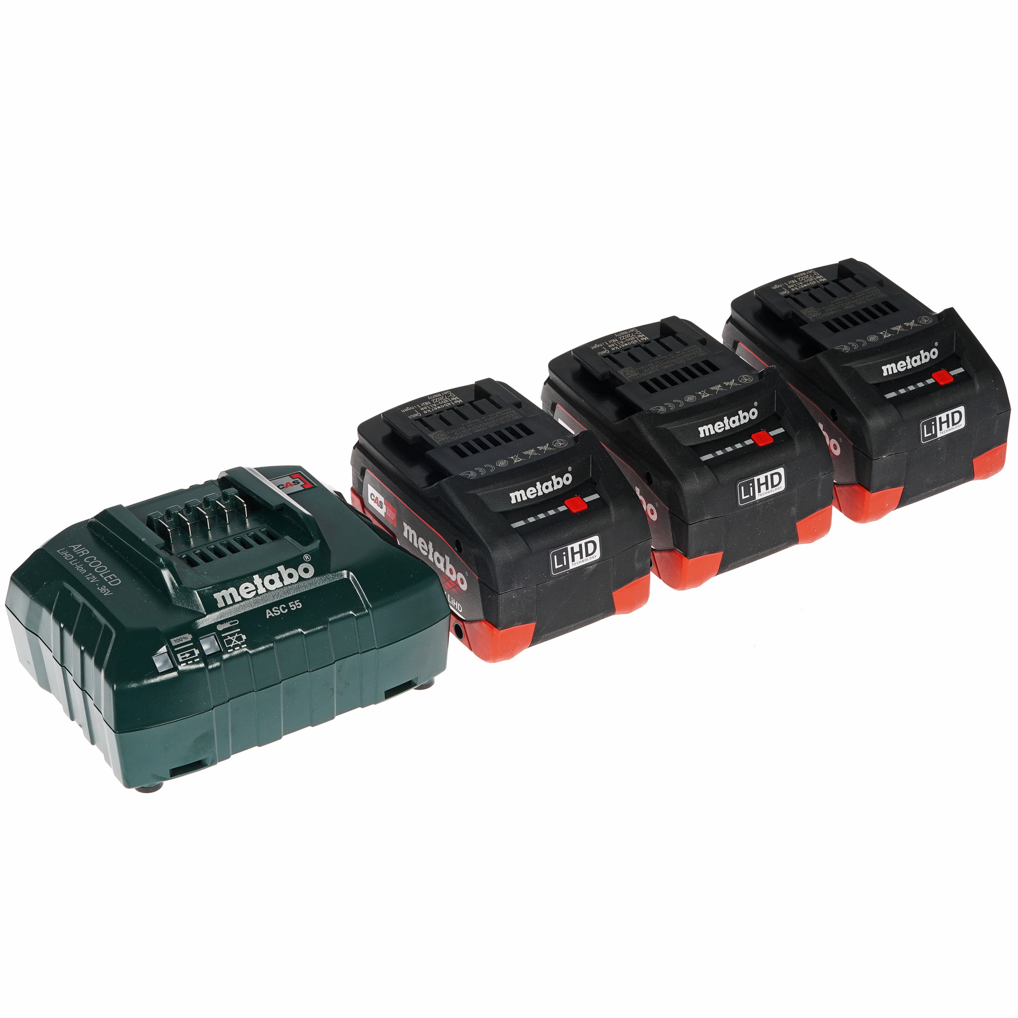 Набор аккумуляторов с зарядным устройством Metabo Basic-Set 5.5 685074000 CAS 18V 1137827 STDN-0141839