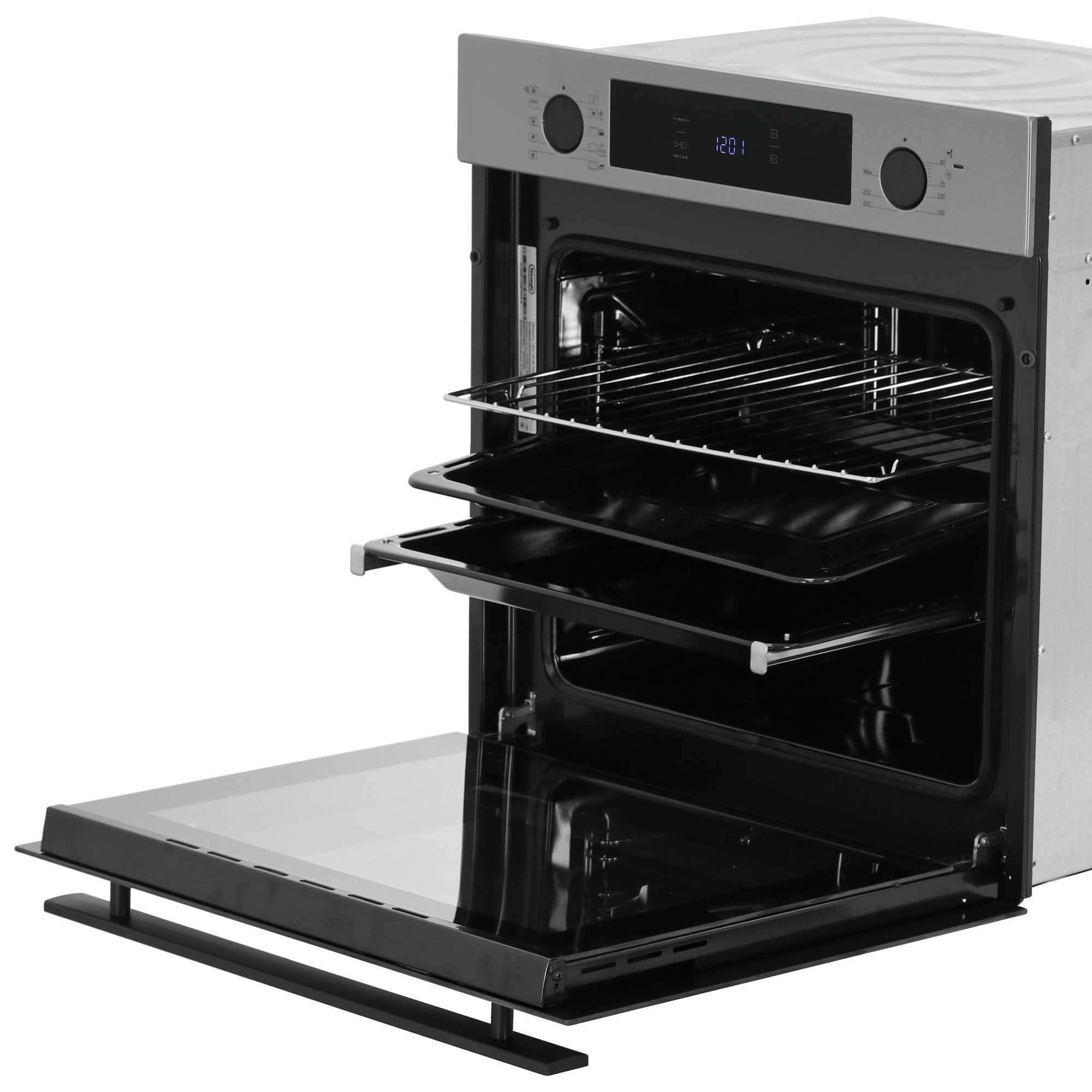 1109361 Электрический духовой шкаф DeLonghi DEO 735 IM FRANCA серебристый STDN-0107452 - Вид №6