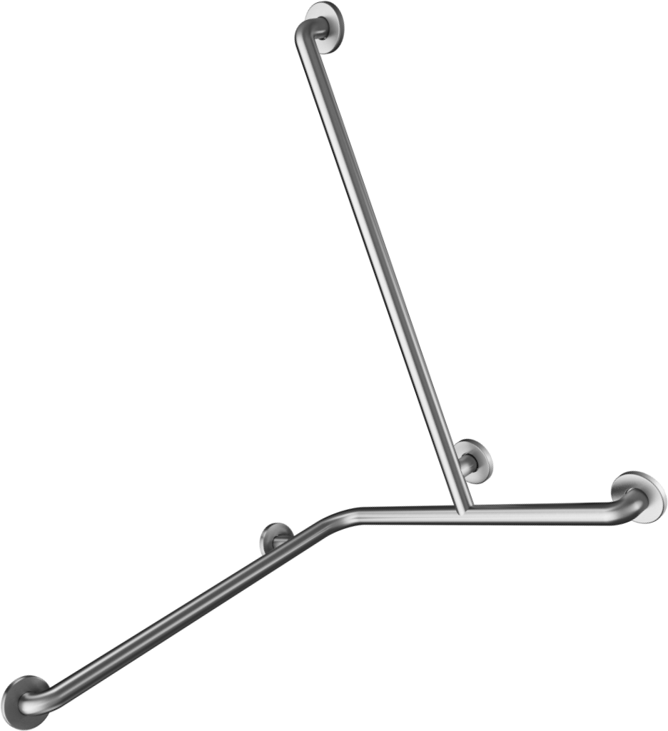 B655-B Поручень для душа из нержавеющей стали, 5-точечное крепление
