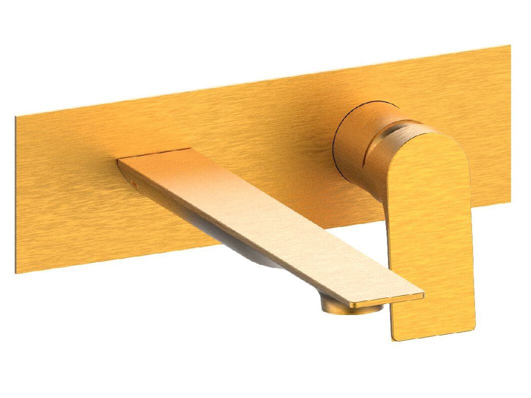 Настенный смеситель для раковины с пластиной Rubinetterie Frattini Нарцисс ARCH-00076852