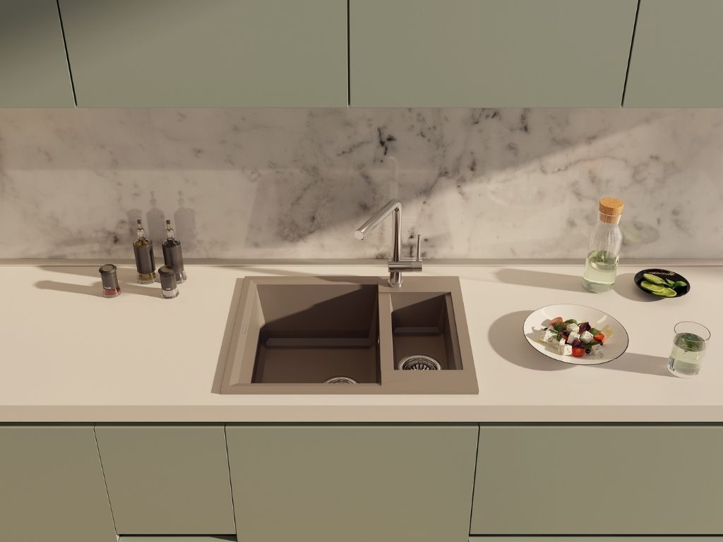 Кухонная мойка Sakaime 60-2 DC OMOIKIRI 4993912 - Вид №3