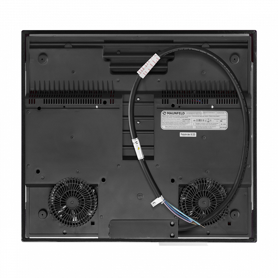 EVI.594ST-BK Электрическая индукционная панель / индукционная варочная панель, 590х520х55, черный Maunfeld Santreyd  - Вид №6