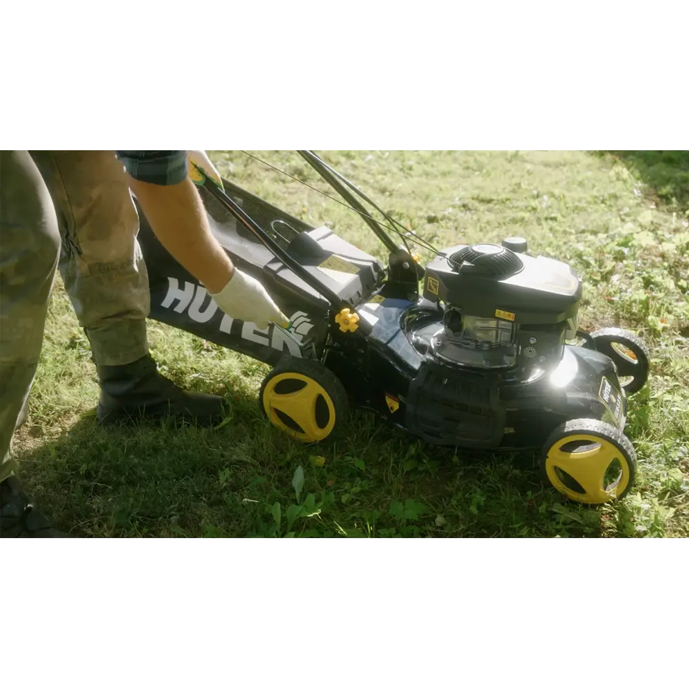 Газонокосилка бензиновая самоходная Huter GLM-46/S 5 л.с. 46 см STLM-2128625 - Вид №27
