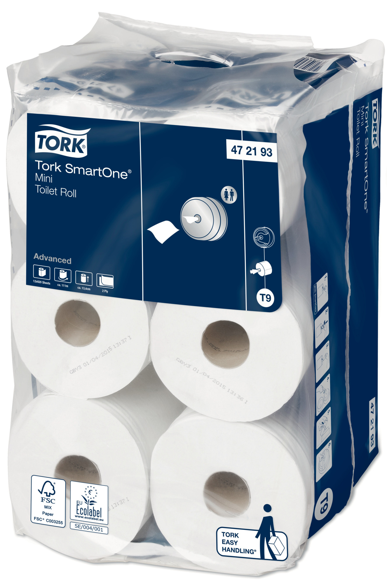 47219338 Мини рулон туалетной бумаги Smartone® Tork 