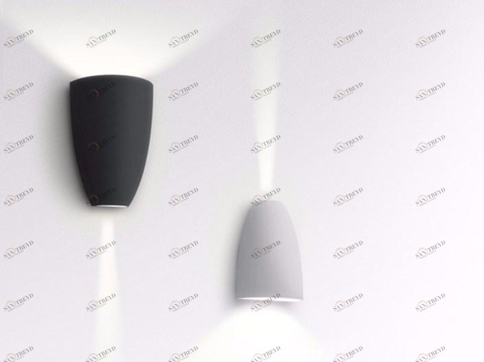 Artemide Светодиодный настенный светильник прямого и непрямого света для наружного освещения из алюминия sun-id-1461113