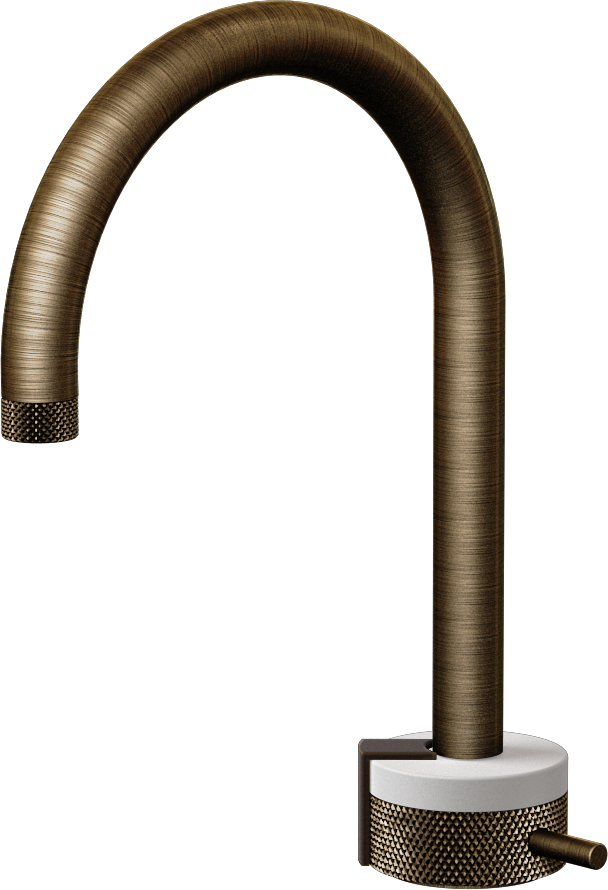 E-11502-R1WT-L2OB-VBB Однорычажный прогрессивный смеситель для раковины - излив 16см GRAFF MOD+