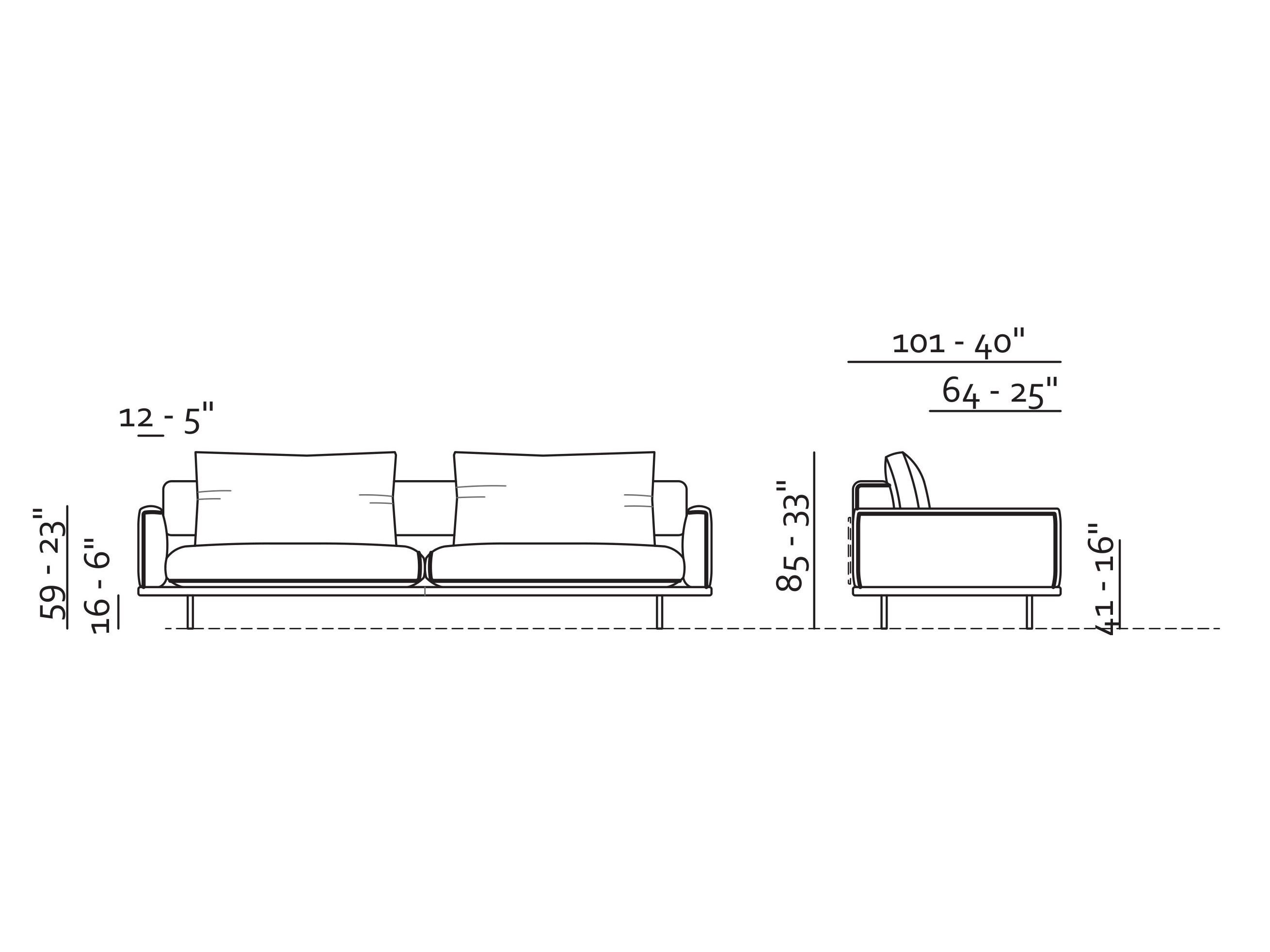 4-местный кожаный диван Max Divani PERCY ARCH-00083786 - Вид №7