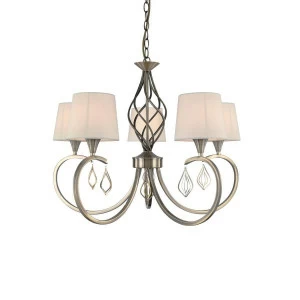 Подвесная люстра Omnilux Barrabisa OML-62103-05 OMNILUX ДИЗАЙНЕРСКИЕ, BARRABISA 187107 Белый
