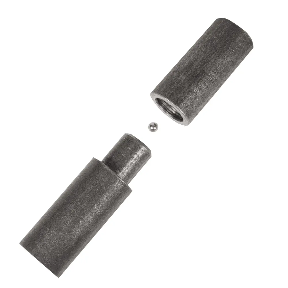 Петля гаражная с шаром 25x140 мм цвет черный Santreyd STLM-2141125 - Вид №1