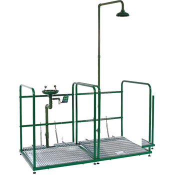 Edone Напольный душ, совмещенный между SC200P + SC283P с промывкой для глаз DILUVIO sun-id-2009006