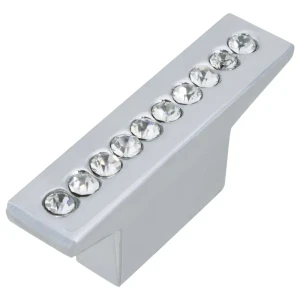 Мебельная ручка-кнопка Jet 404 RZ404U металл цвет хром