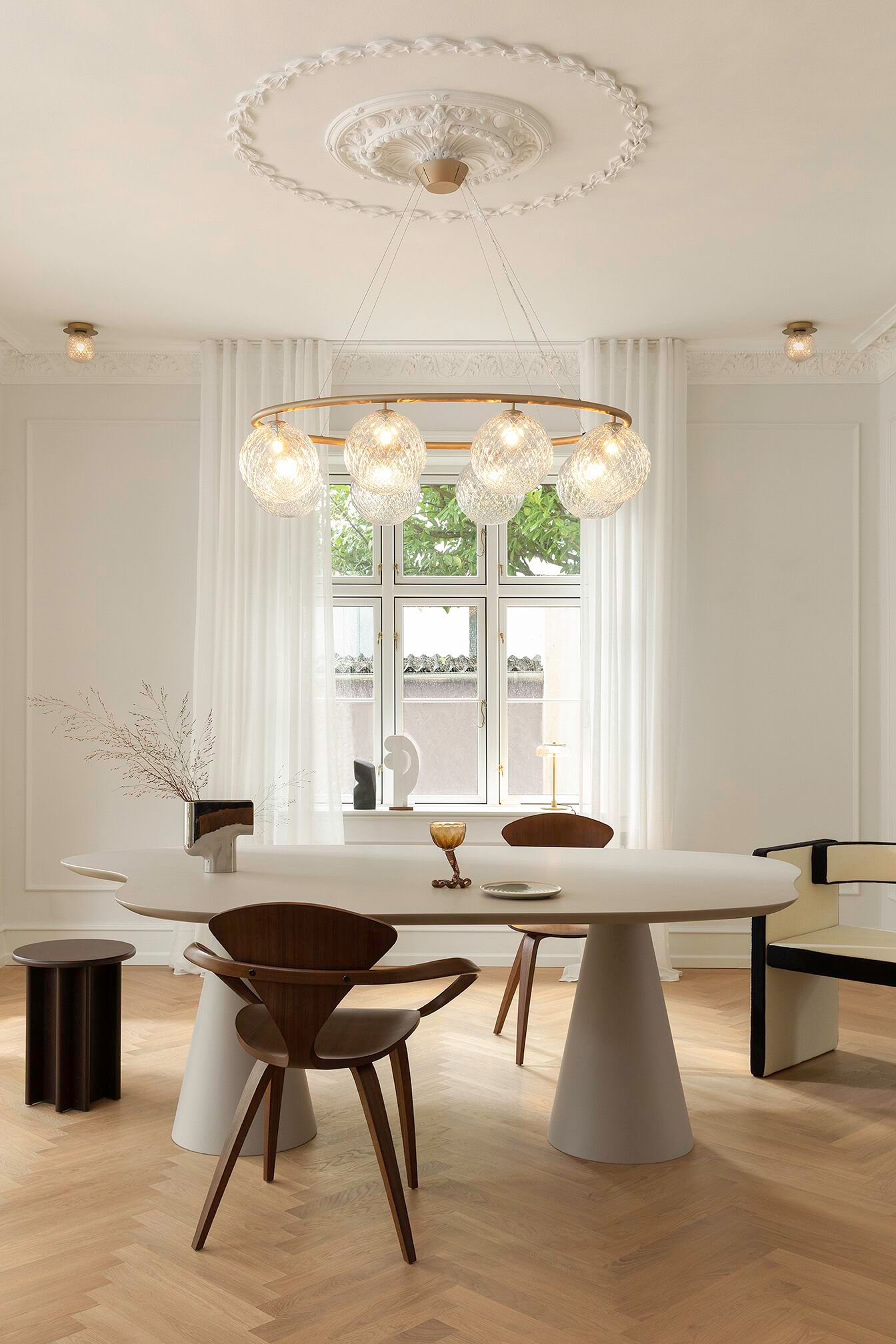 Настенный светильник / потолочный светильник из дутого стекла Nuura Liila ARCH-00135039 - Вид №7