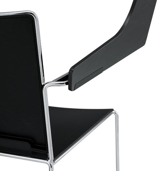 Diemmebi Полипропиленовый стул с салазками и подлокотниками Lafilò sun-id-1375931 - Вид №3