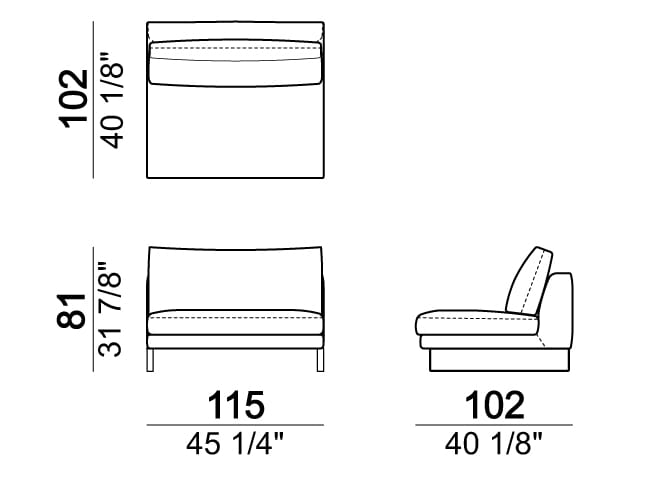 Секционный кожаный диван Arketipo EGO ARCH-00053712 - Вид №7