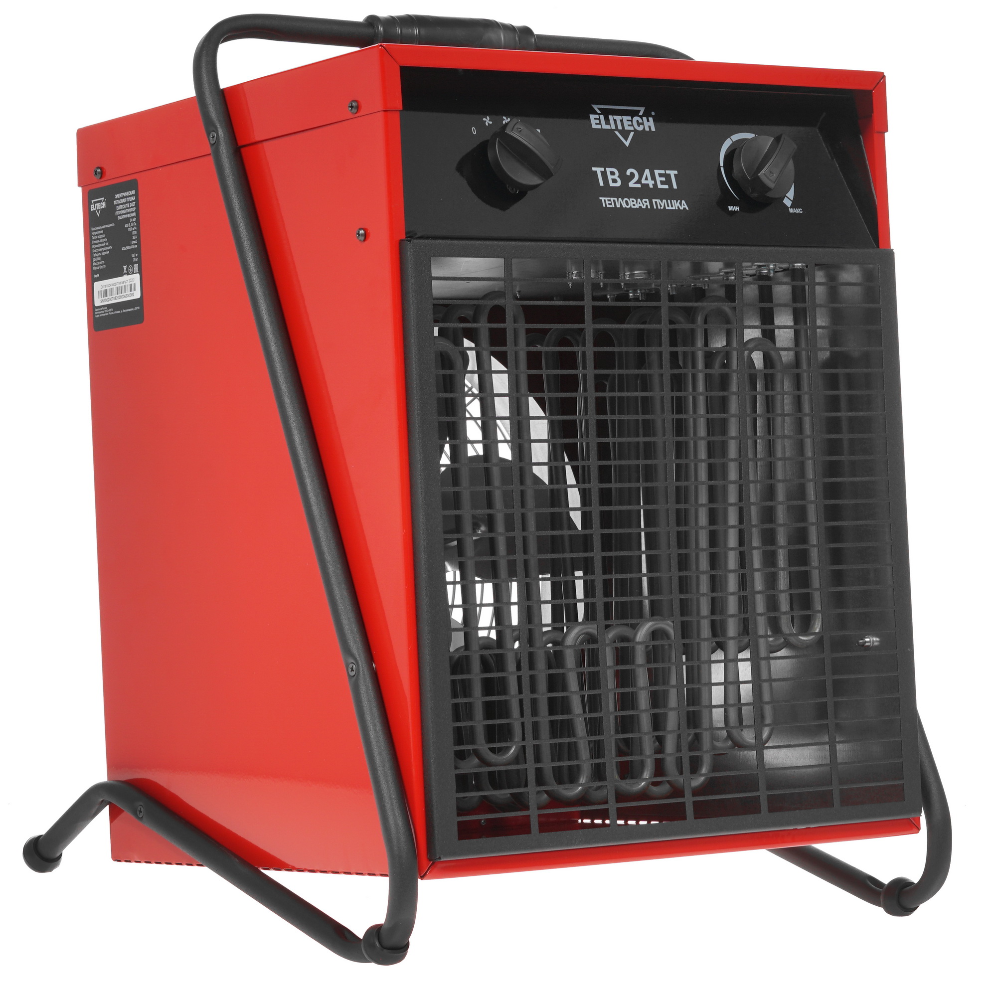 8195547 Тепловая пушка электрическая Elitech ТВ 24ЕТ STDN-0133159