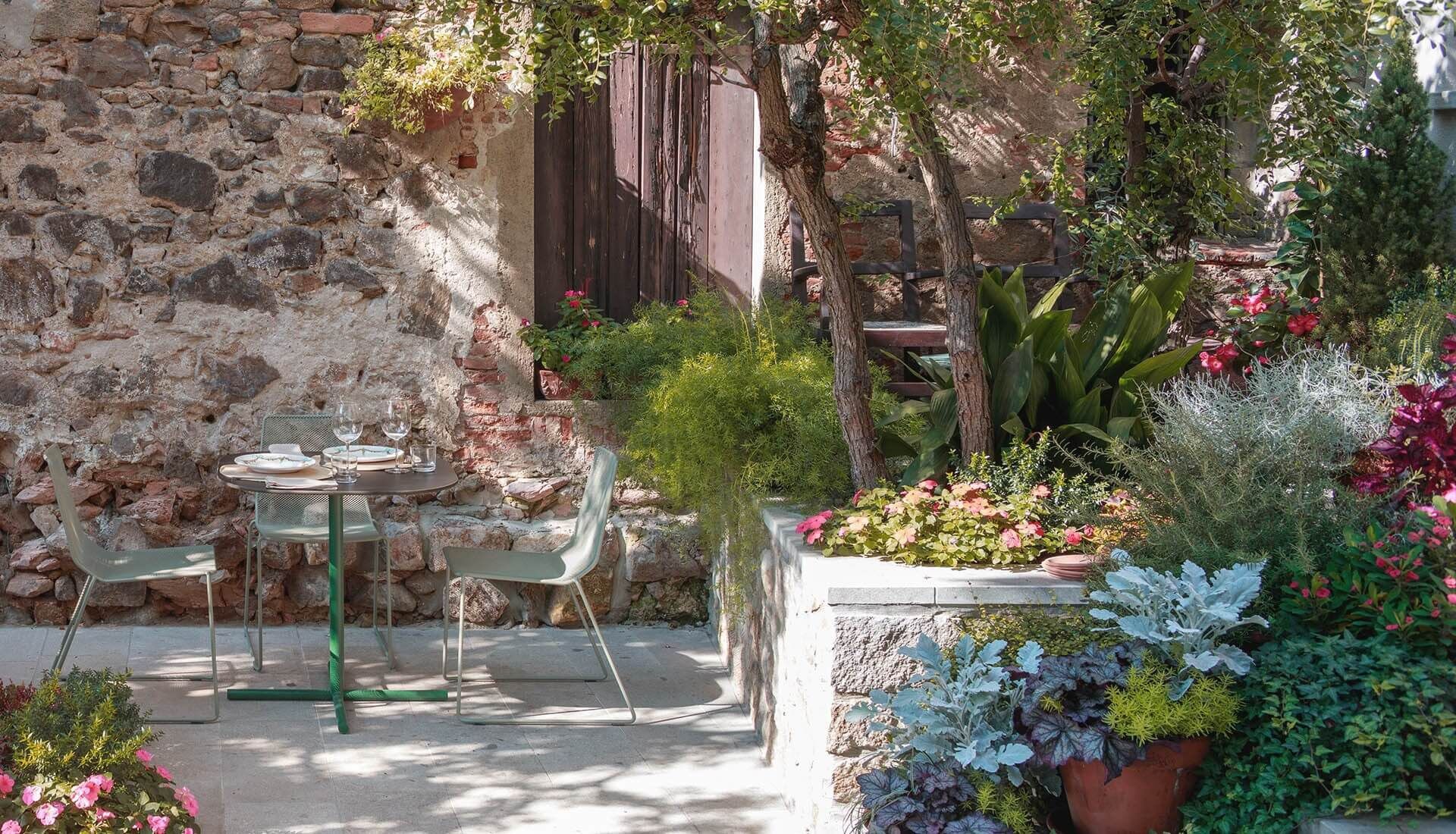 Стальной салазок штабелируемый садовый стул True Design Marina Out ARCH-00103864 - Вид №10