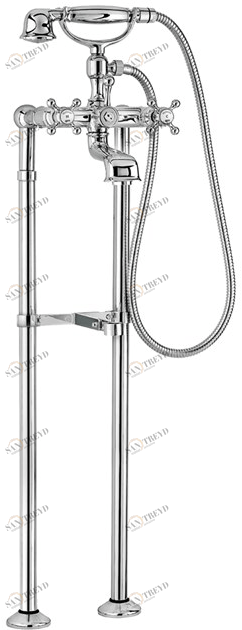 Fir Italia Напольный смеситель на 2 отверстия с ручным душем Melrose 22 2247932