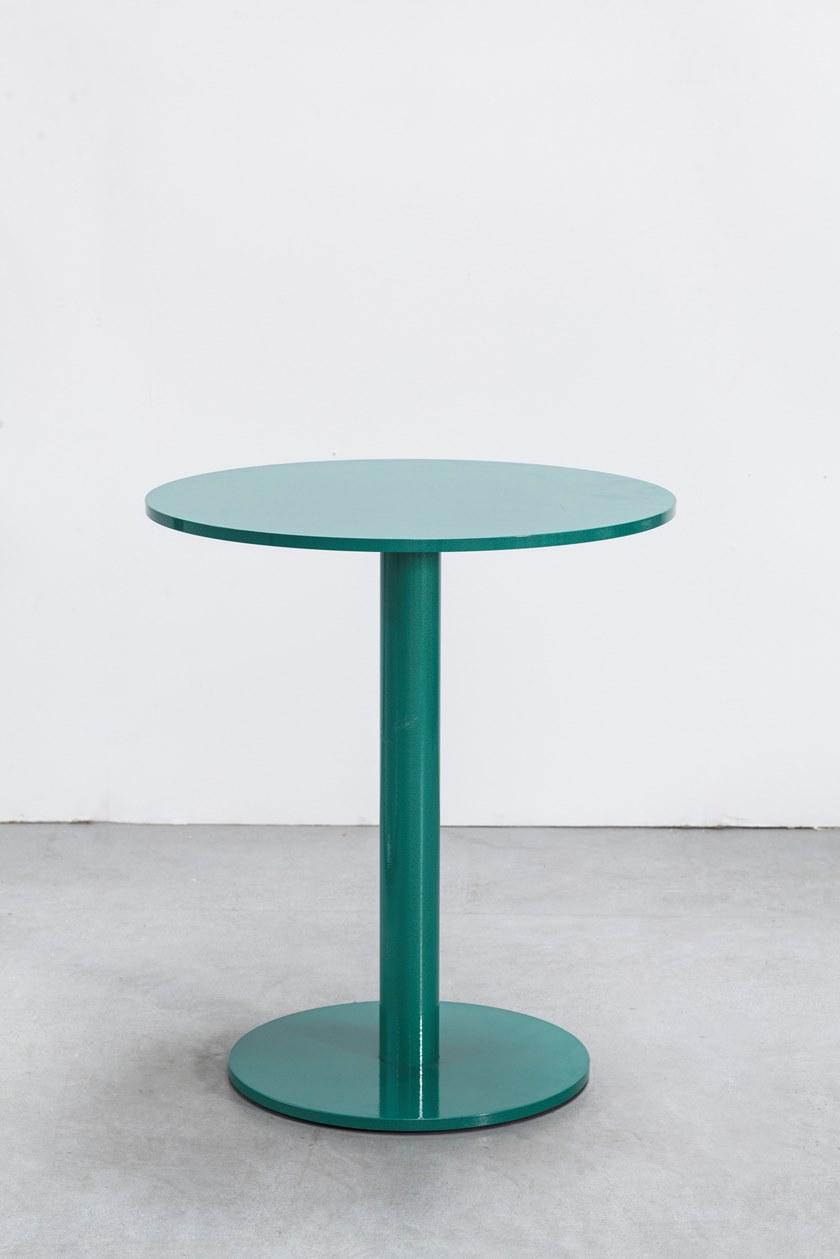 valerie_objects Круглый стол из лакированного алюминия  V9016034c/b  - Вид №1