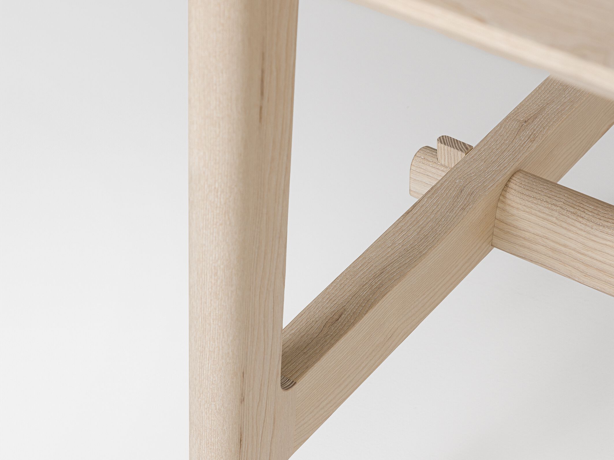 Прямоугольный обеденный стол из массива дерева ZEITRAUM VNA ARCH-00035414 - Вид №2