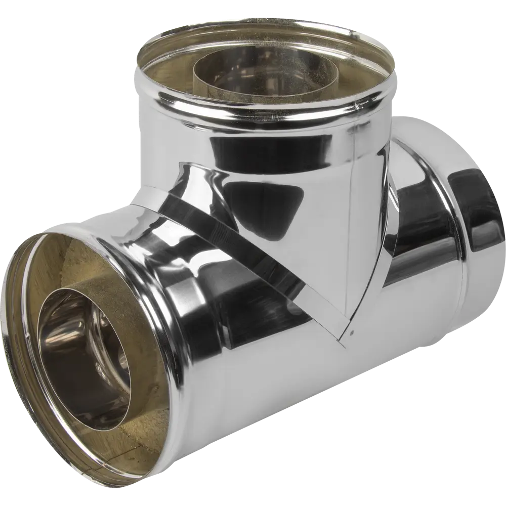 Сэндвич-тройник Металлик и Ко 90° 430/0.5 мм D150x210 мм STLM-2009134 - Вид №1