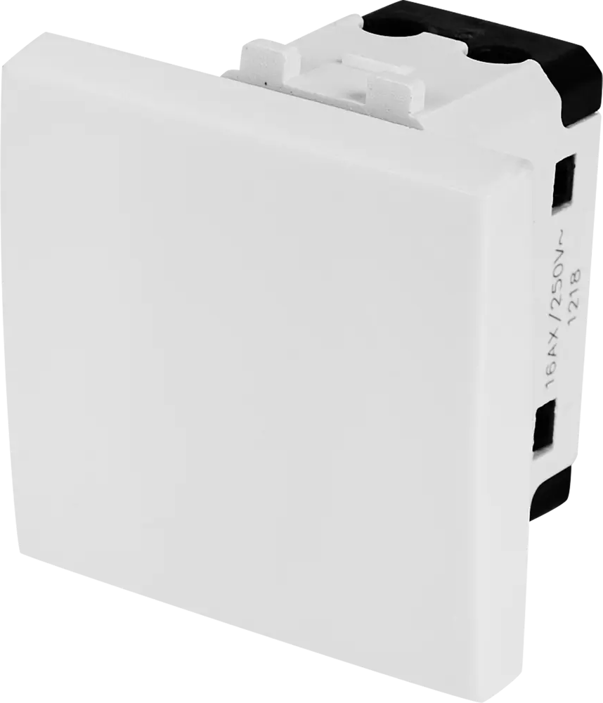 Выключатель Lexman встраиваемый одноклавишный для современного интерьера 88039824