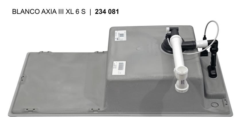 523509 Кухонная мойка Blanco Axia III XL 6 S с доской из ясеня кофе  Blanco Axia Кофе - Вид №4
