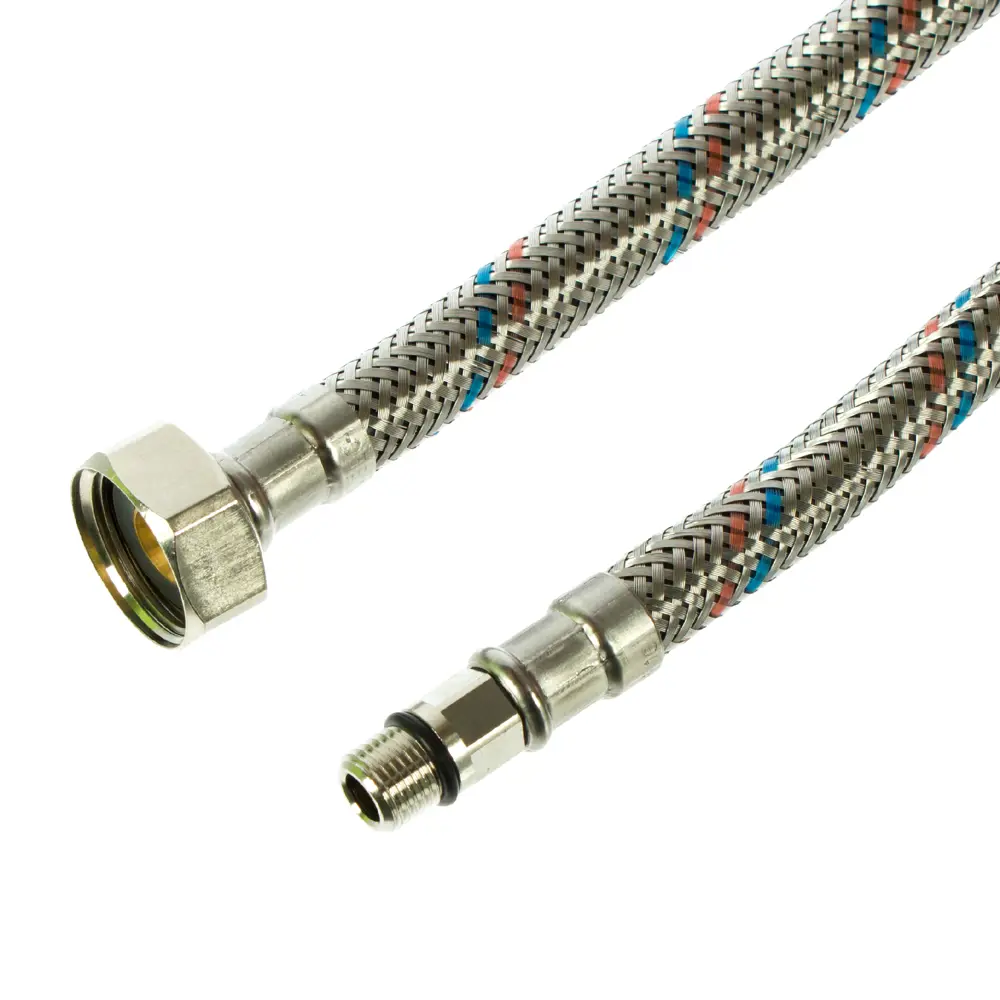 Гибкая подводка для воды Equation 1/2" M10x18 мм штуцер-гайка 100 см 13659576 STLM-2088905 
