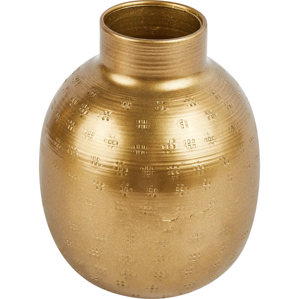 Ваза Atmosphera металл коричневый 14 см 87051518 STLM-2065073 