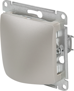 Schneider Electric Glossa - кабельный вывод платина для элегантного монтажа 84730758