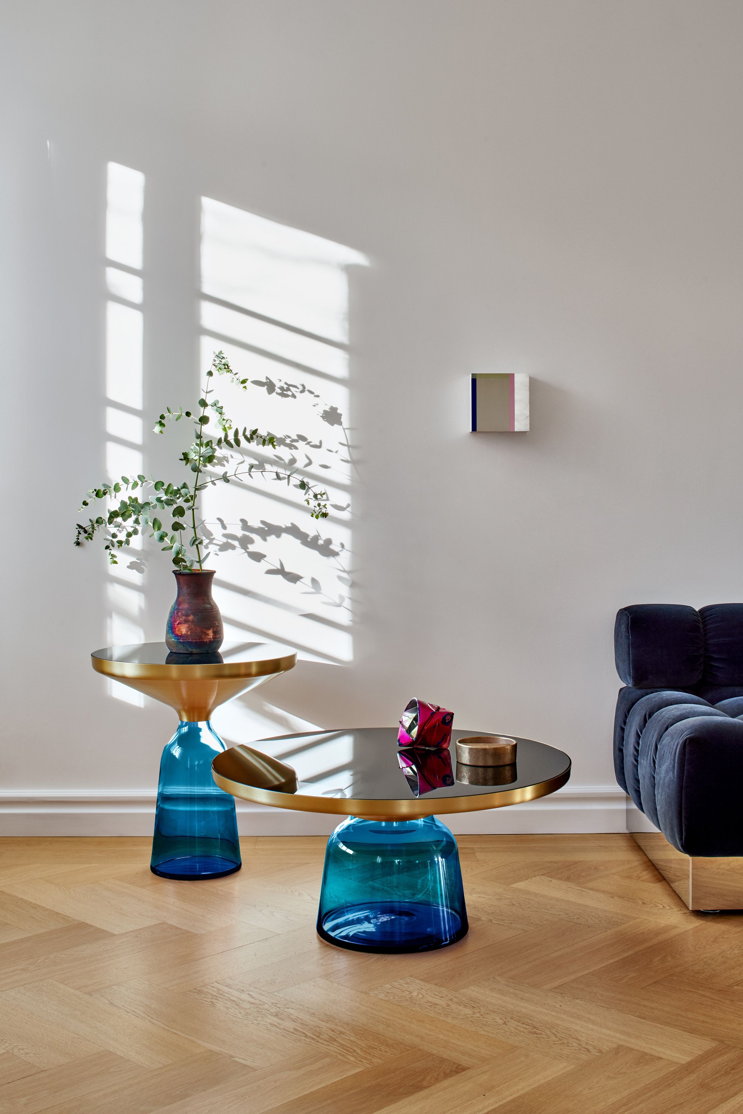 Круглый журнальный столик из латуни и стекла Classicon Белл ARCH-00039502 - Вид №20