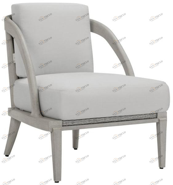 JANUS et Cie Садовое кресло из тика и janusfiber® с подлокотниками Rock garden sun-id-1505743