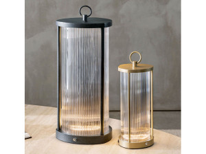 Настольная лампа с регулируемой яркостью из метакрилата с USB-зарядкой