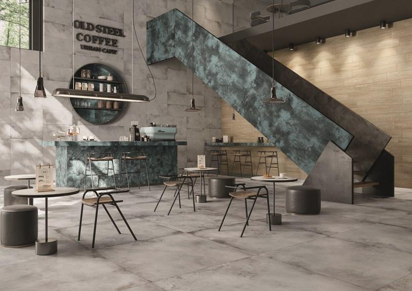 Ceramiche Caesar Стены / напольная плитка из керамогранита под металл sun-id-1449017 - Вид №24