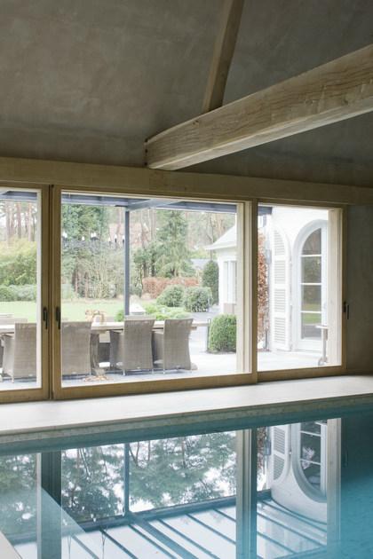 Dauby Железная оконная ручка в классическом стиле на пластине Pure® 7686 - Вид №3