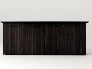 MASCAGNI Офисный шкаф из дерева с распашными дверцами Arco