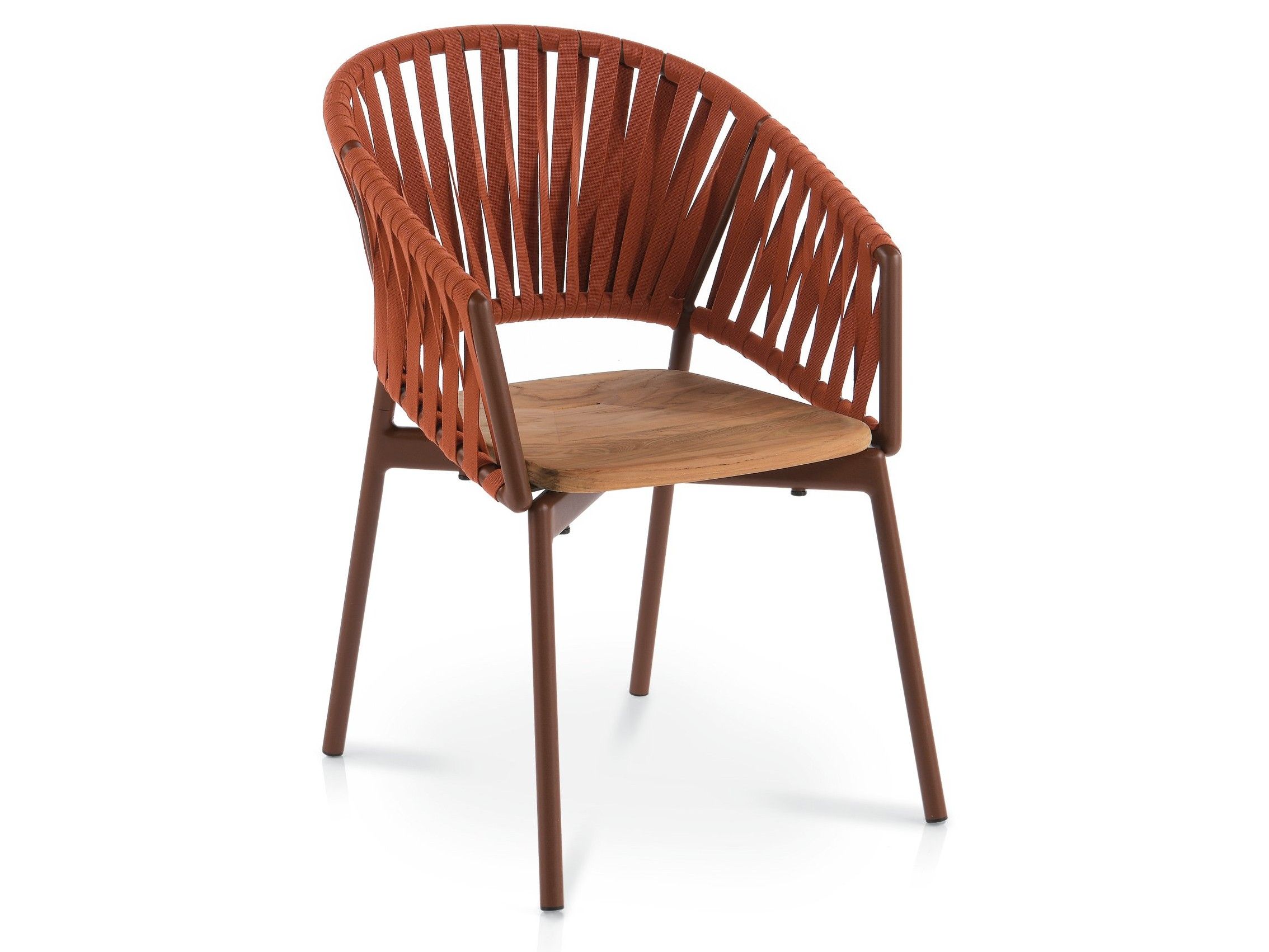 Садовое кресло из ремней и тика RODA Piper ARCH-00144255 - Вид №1