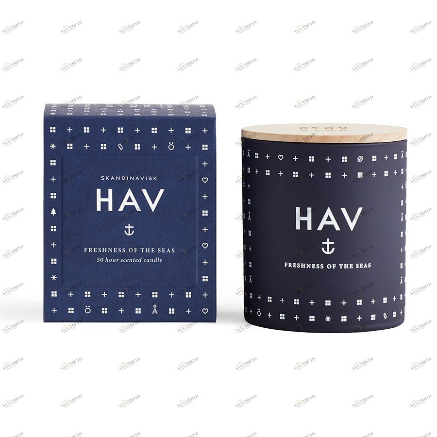 Свеча ароматическая HAV с крышкой, 190 г S K A N D I N A V I S K SK1101