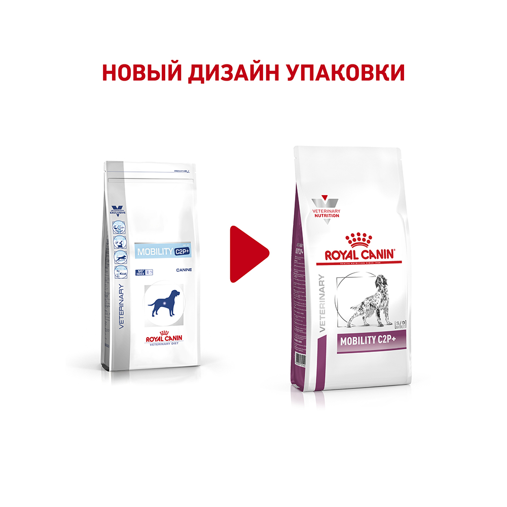 ПР0056723 Корм для собак RC Vet Diet Mobility C2P+ для опорно-двигательного аппарата сух. 12кг ROYAL CANIN  - Вид №1