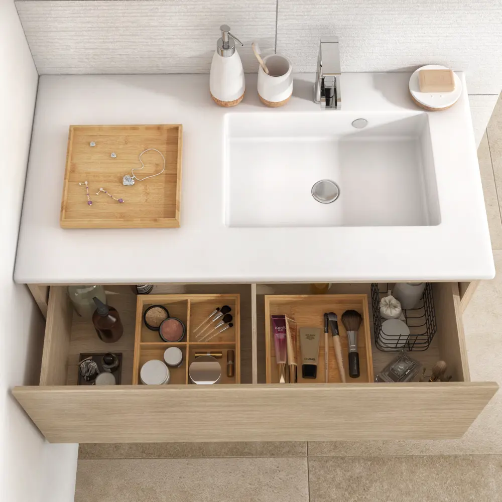 SENSEA Bamboo — квадратная коробка для хранения из натурального бамбука 82779373 STLM-0035921 - Вид №8