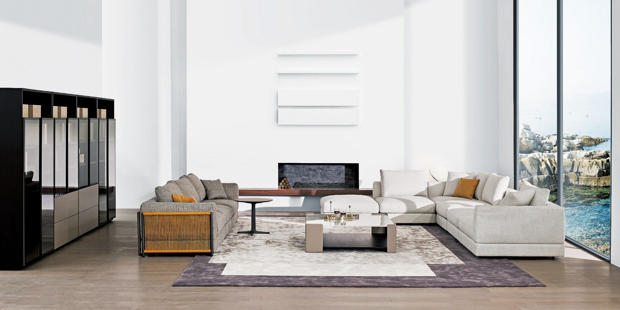 Съемный модульный диван из ткани с полуостровом CAMERICH Nature ARCH-00127666 - Вид №6