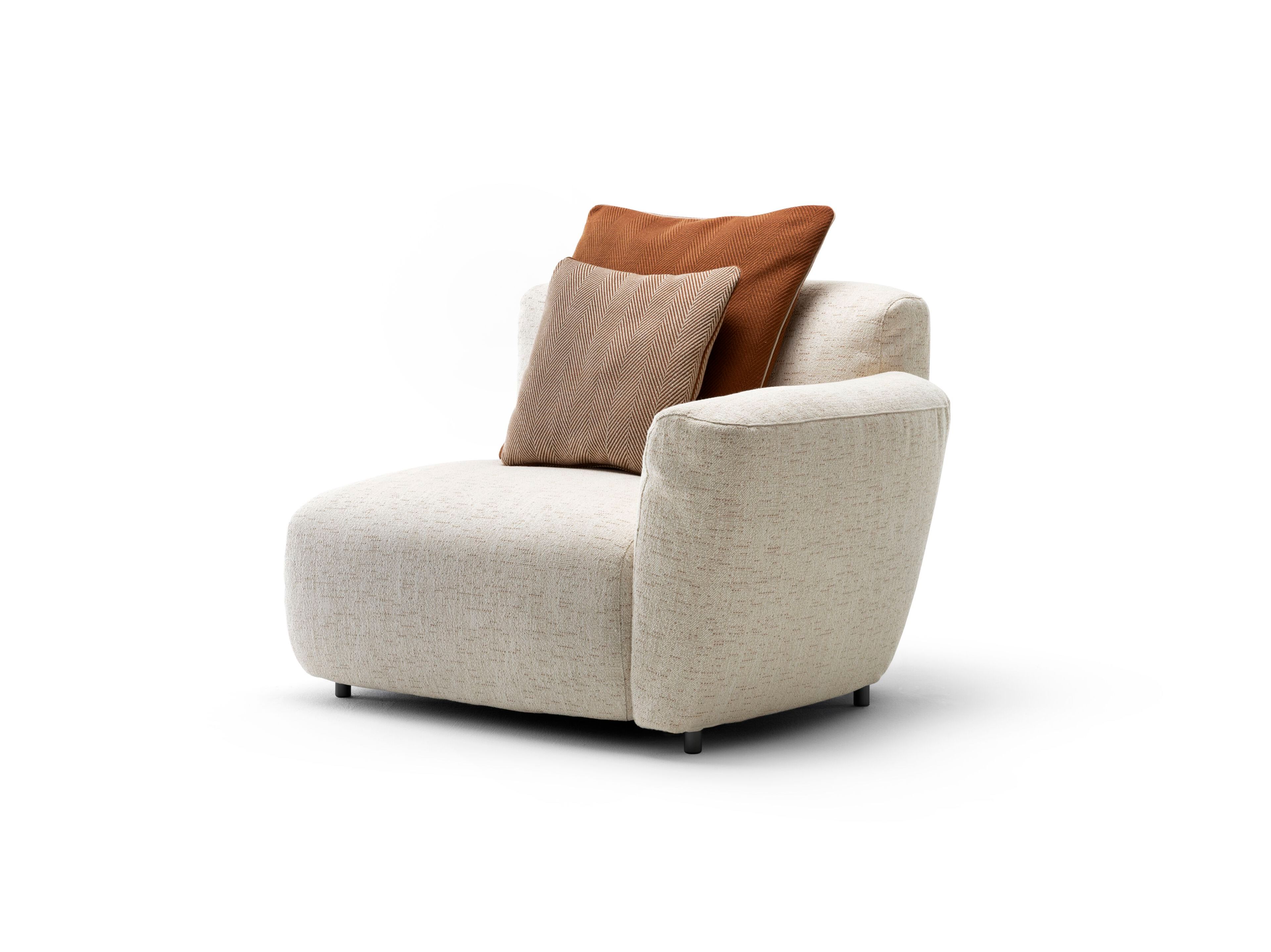 Тканевый модульный садовый диван Exteta Loro Piana Interiors, Стулья Delight от Exteta ARCH-00088589 - Вид №7