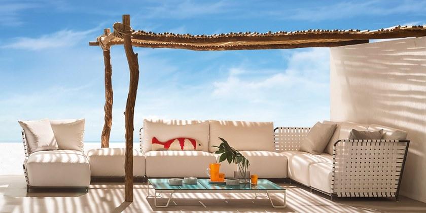 Gervasoni Садовое кресло из модульной ткани Gervasoni outdoor sun-id-1490949 - Вид №2