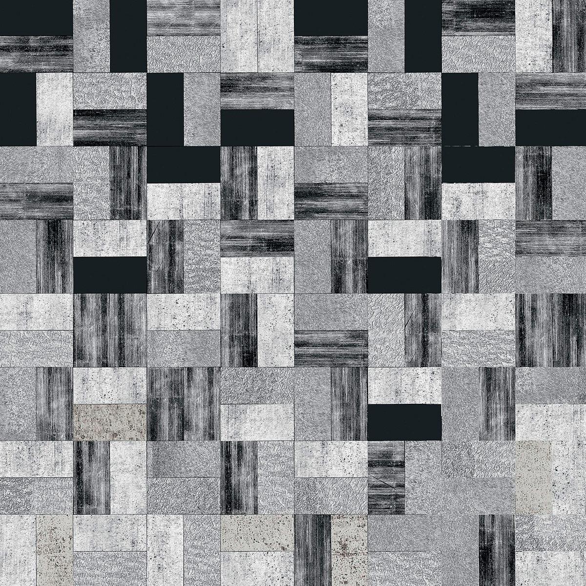 SICIS Bucolico Black Tela Grey Vetrite Tile sun-id-1991306 - Вид №21