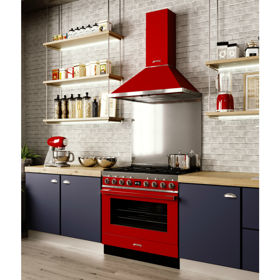 Миксер планетарный Smeg, красный SMF01RDEU - Вид №2