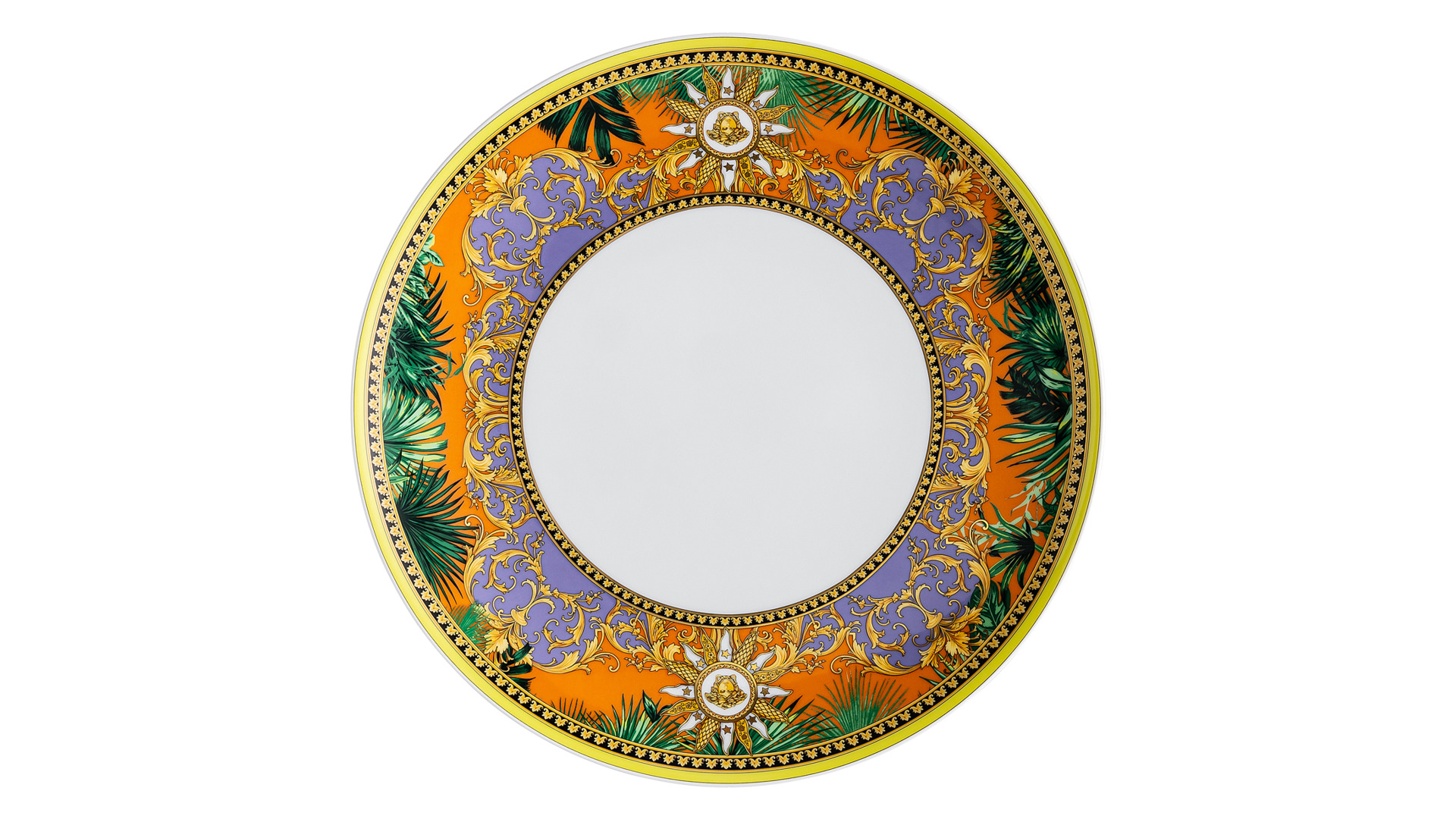 10661006 Rosenthal Versace Сервиз столовый Rosenthal Versace Мир джунглей на 6 персон 22 предмета, фарфор Фарфор  - Вид №8