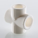 VTp.741.0.020 Фитинг полипропиленовый – крестовина Valtec 20 мм  - Вид №1