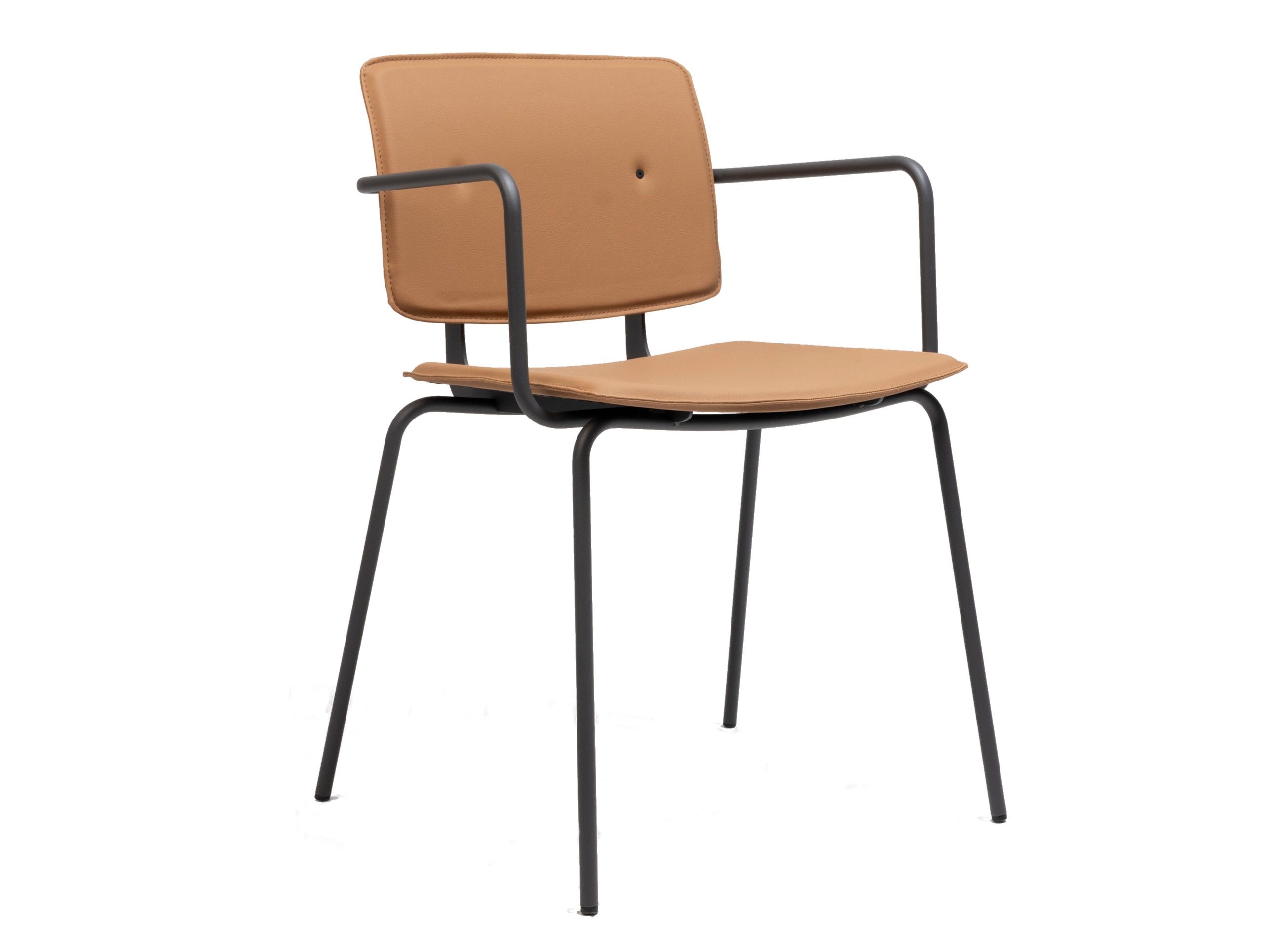 Кожаный стул с подлокотниками ONDARRETA Дон ARCH-00150715