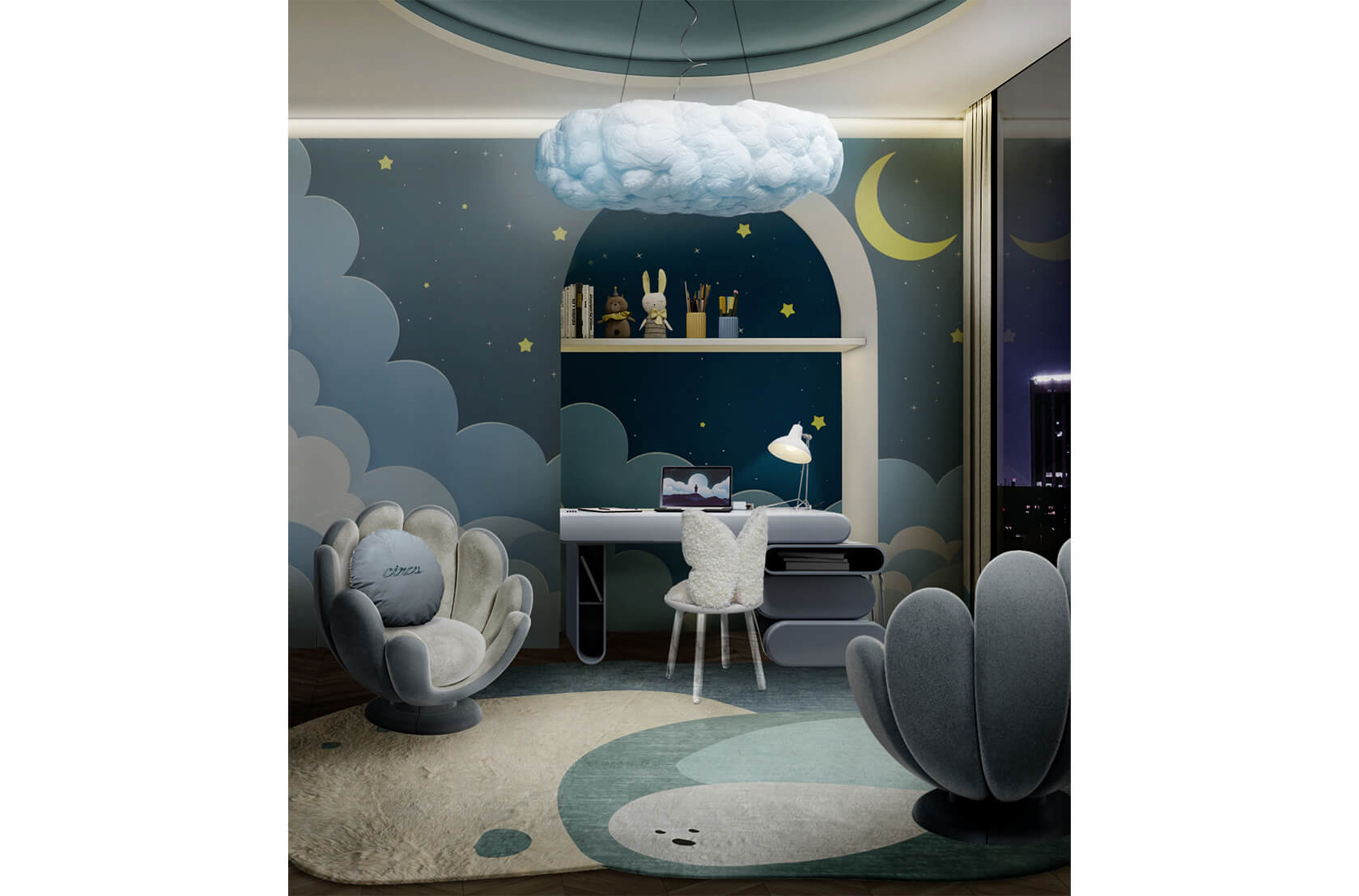 CIST486 Детский письменный стол Мечтать Circu  - Вид №12