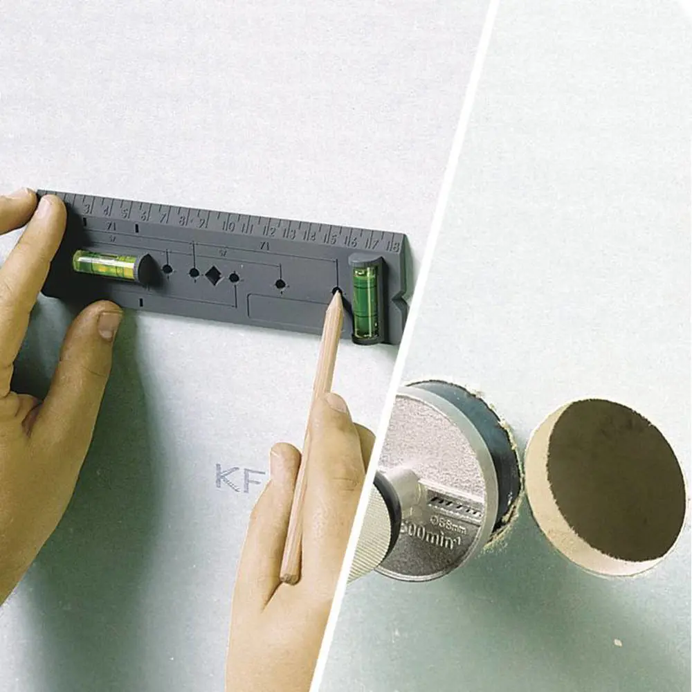 Линейка разметочная под розетки Wolfcraft STLM-2033648 - Вид №4